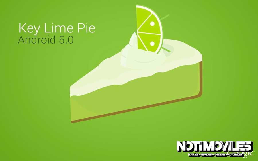 Android 5 Key Lime Pie llegará en octubre y funcionará en móviles con 512 MB de RAM