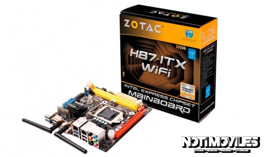 Zotac Presenta hoy su placa base en formato Mini-ITX la Zotac H87-ITX