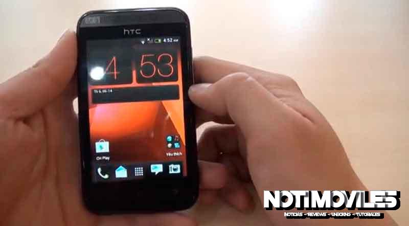 HTC Desire 200 vídeo, podría reemplazar el Desire C