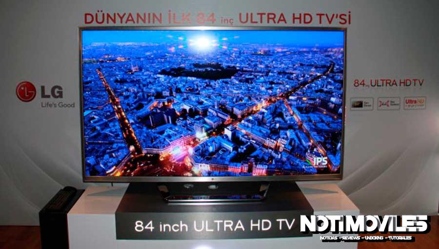 LG fabricara paneles LCD Ultra HD 49 Pulgadas en 2014