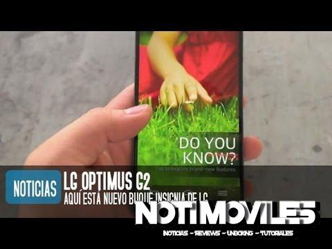 LG Optimus G2, Buque Insignia de LG un Mes Antes del Lanzamiento Oficial (Vídeo)