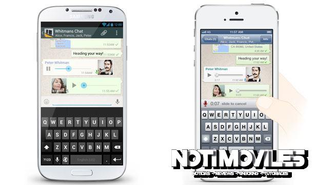 WhatsApp 300 millones de usuarios activos, añade mensajería de voz