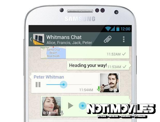 WhatsApp 300 millones de usuarios activos, añade mensajería de voz