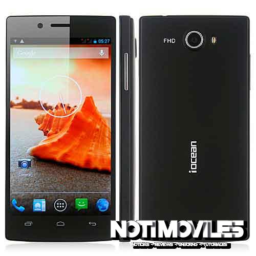 iOcean X7 HD un telefono 5.0″ IPS MT6582 y OTG