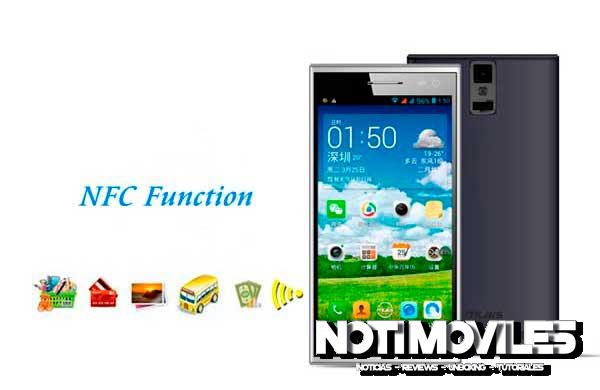 Mlais Note Pro Octa-core con NFC y OTG y FingerPrint
