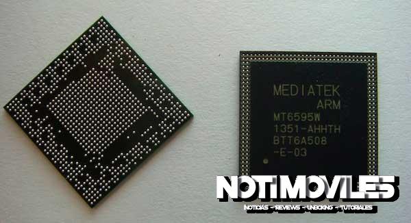 MediaTek MT6595 procesador Octa core con LTE integrado