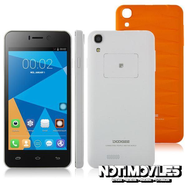 DOOGEE DG800 Smartphone Con Panel Trasero Táctil