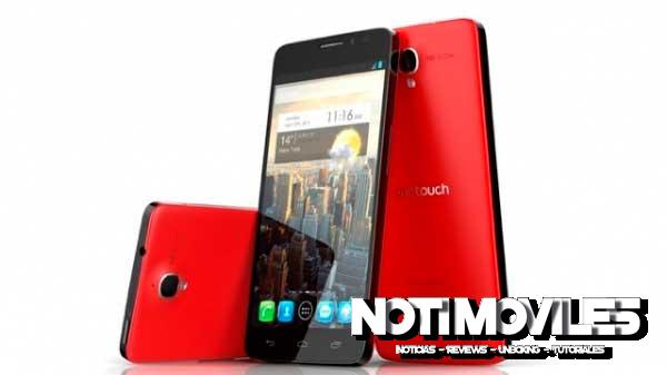 One Touch D820, Display 2K MT6595 soporte 4G-LTE