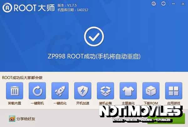 Root Smartphone chino