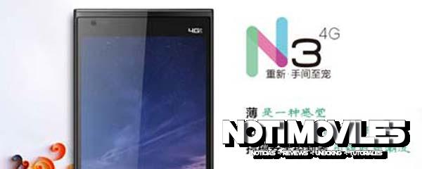 Kingzone N3 con 4G-LTE y Lector de Huellas