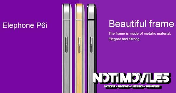 Elephone P6i Tiene un Aspecto Similar al iPhone 6