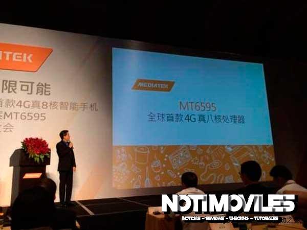 MT6595 Mediatek Presentación en Shenzhen 1