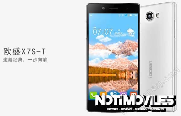 iOcean X7S-T Es La Nueva Versión Del X7