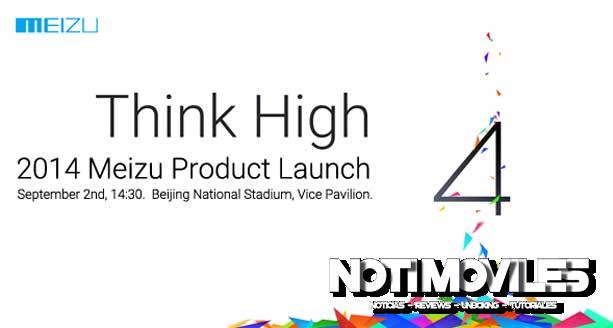 Meizu "Think High" confirmó lanzamiento de productos 2014