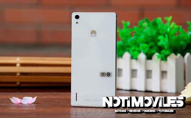 Huawei Ascend P7 Posible Version Pantalla Cristal de Zafiro