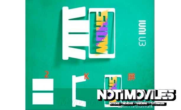 IUnI U3. Confirmado vendrá con 2K pantalla