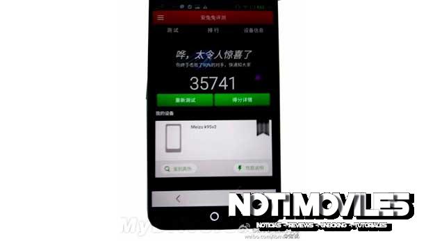 Meizu MX3S con MT6595 Según Imagen Filtrada de  Antutu