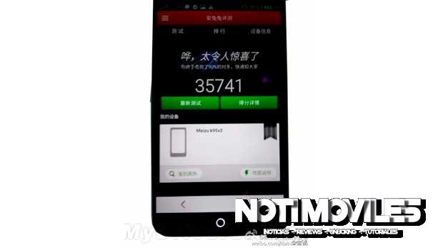 Meizu MX3S con MT6595 Según Imagen Filtrada de Antutu