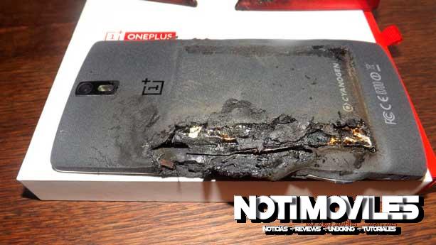 OnePlus One Exploto en el bolsillo del pantalón