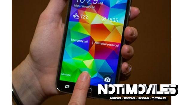 HDC Galaxy S5 Spark Increíble Imitación del S5 Con Fingerprint Scanner Real