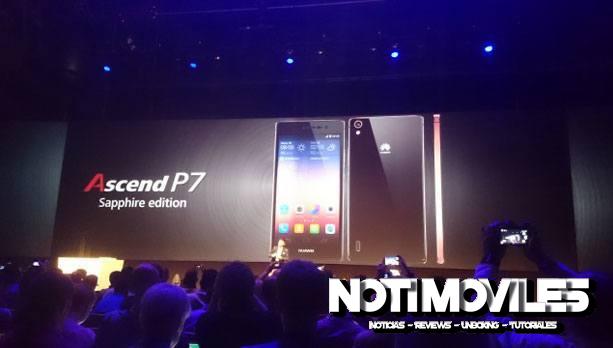 Ascend P7 Sapphire, En Edicion Limita Anunciado en IFA 2014