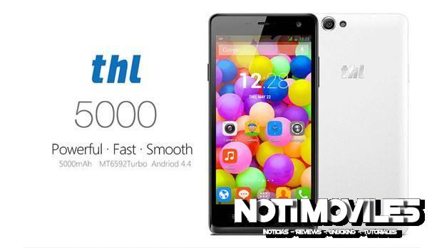 THL 5000 Bateria de 5000 mAh Con Modo Powerbank