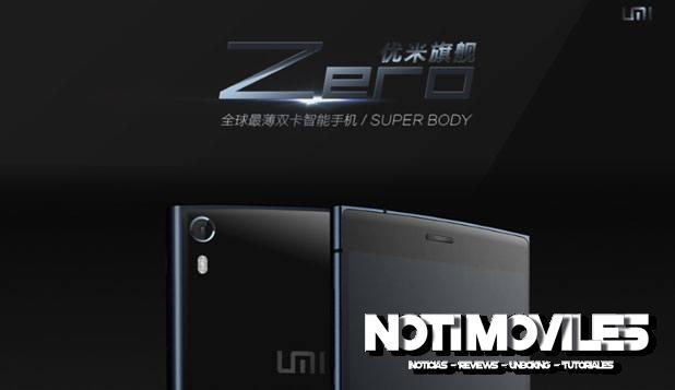 UMi Zero 2GHz MT6592T, Confirmado Chasis de metal CNC