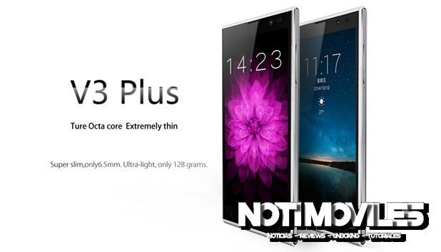 El iNew V3 Plus Ahora con Procesador Octa-core, 2 GB de Memoria Ram y Cámara de 16 MP