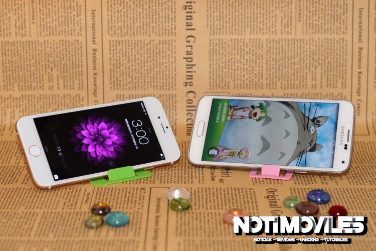 El HDC i6 Copia Exacta Del iPhone 6 Con Cuerpo de Aluminio y Pantalla HD