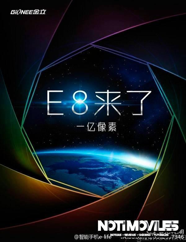 Gionee-elife-e8-100MP-camera