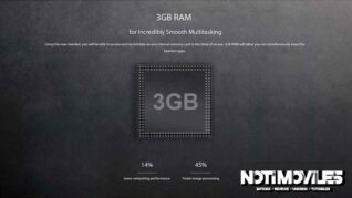 Ulefone be touch 2 tiene 3GB de Ram