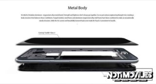 Ulefone be touch 2 con chasis de metal