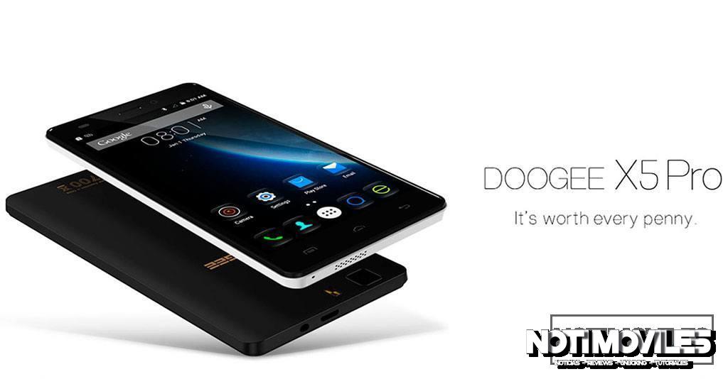 Asequible DooGee X5 Pro tiene pantalla HD