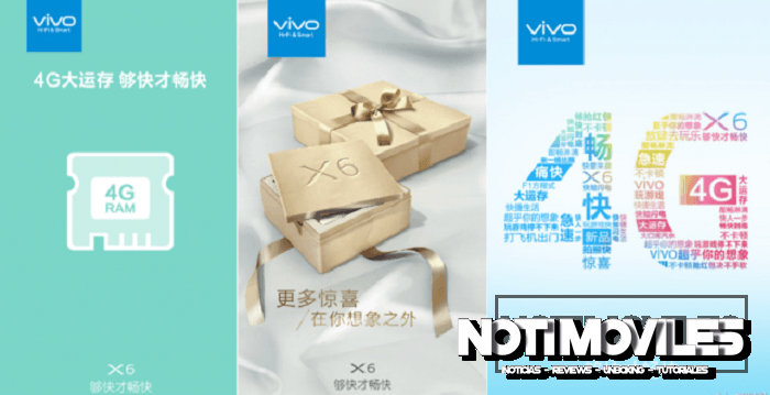 Vivo X6 Viene con 4GB de Ram y Posiblemente 1GB de Memoria Grafica Dedicada Weibo