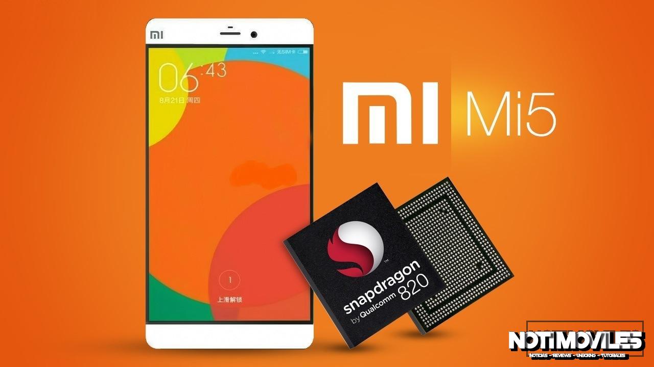 Xiaomi Mi5 Snapdragon 820 Seria Presentado el 3 de Diciembre Xiaomi Mi5 Snapdragon 820 Seria Presentado el 3 de Diciembre