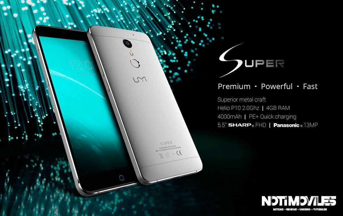 El UMi Súper Usara Pantalla Sharp con Saturación del 95% y contraste 1400:1 El UMi Súper Usara Pantalla Sharp con Saturación del 95% y contraste 1400:1