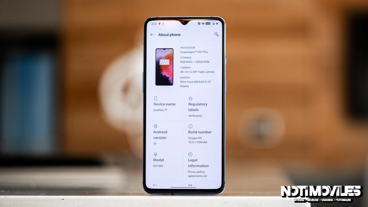 OnePlus 7T ofrece una calidad de pantalla semejante al Note 10 Plus a menor coste. OnePlus 7T ofrece una calidad de pantalla Note 10 Plus con un presupuesto