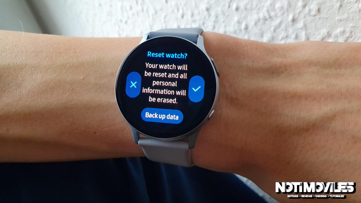 Cómo restablecer de fábrica tu Smartwatch Samsung
