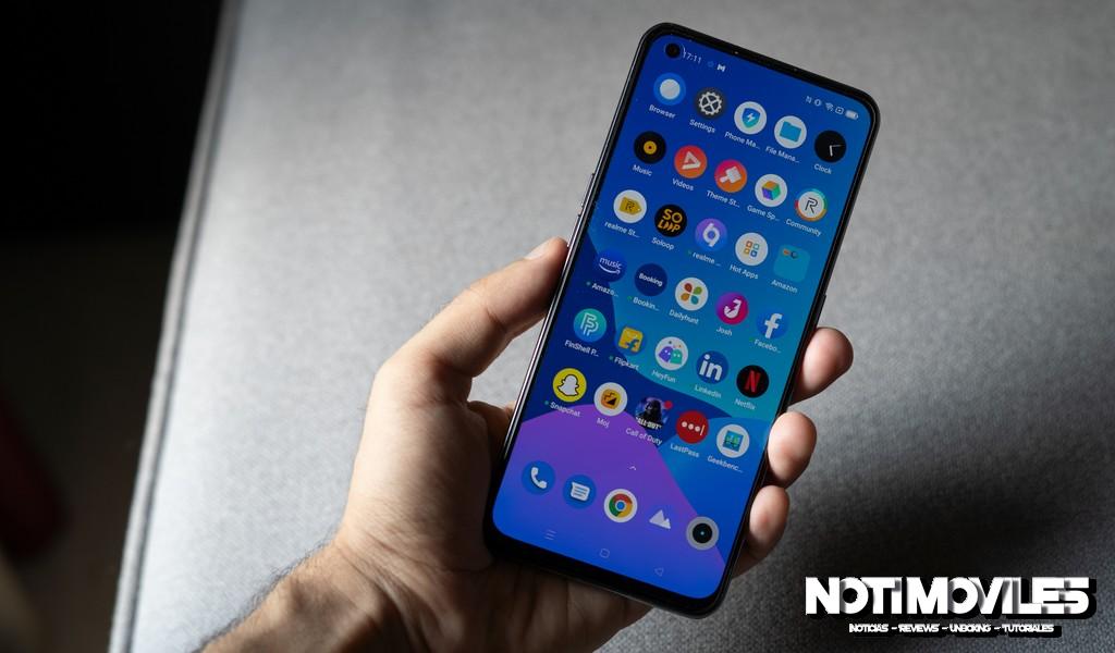 Cómo tomar capturas de pantalla en teléfonos Realme