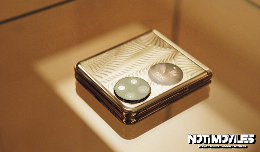 El diseño de concha de bolsillo del Huawei P50 se revela en su totalidad