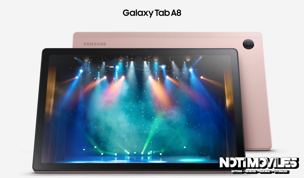 Samsung acaba de anunciar la potente Galaxy Tab A8 de gama media