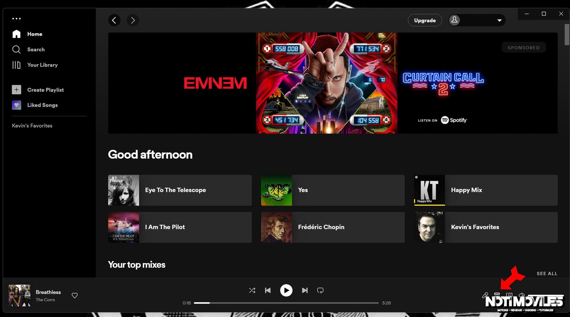 Cómo ver tu cola en Spotify