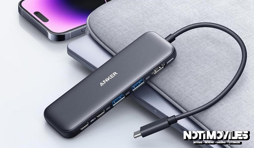 Hub USB-C Anker Portada Hub USB-C Anker Portada